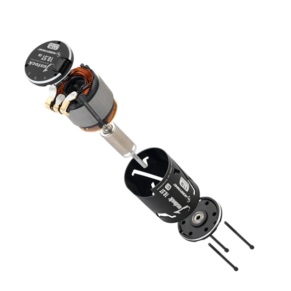 HOBBYWING XERUN XR10 JUSTOCK G3 60A ESC, built-in capacitor avoids trouble of finding installation position for external capacitor module . saves