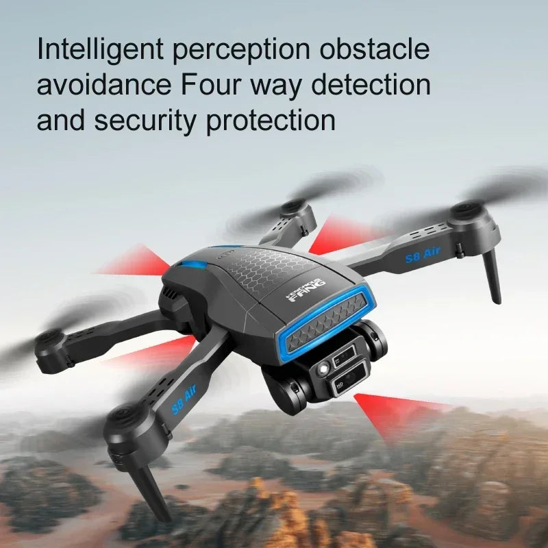 S8 Air  Drone, Intelligent perception obstacle avoidance 58 Ai 50' FAnG