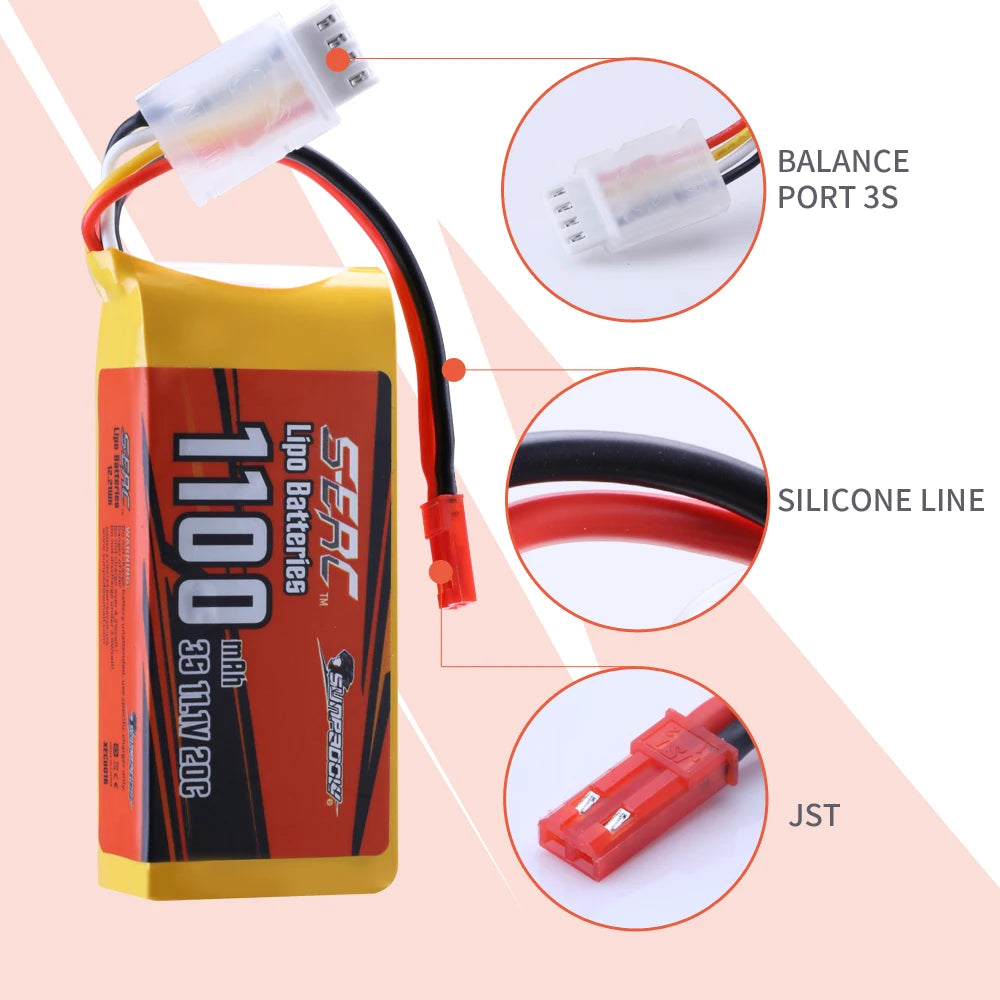 Sunpadow Lipo Battery, 2.Check the battery condition carefully before using or charging