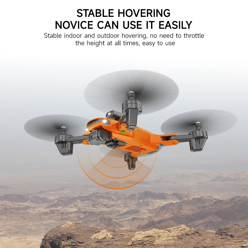 QJ F184 Drone - 4K Dual Camera WiFi FPV One Button Obstacle Avoidance Smart Follow 360° Quadcopter RC Helicopter Toy Gifts 27 QJ F184 Drone, stable hovering novice can easily use it easily stable indoor and outdoor hover