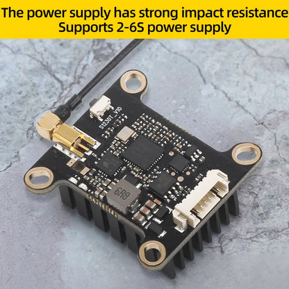 power supply has strong impact resistance Supports 2-6S power supply 4 51230t 6R