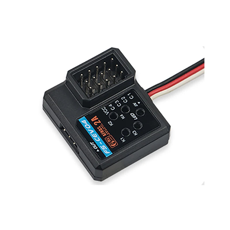 FLYSKY FS-CEV04, an additional 4 channel outputs will be added after the above receiver is used) Suitable model