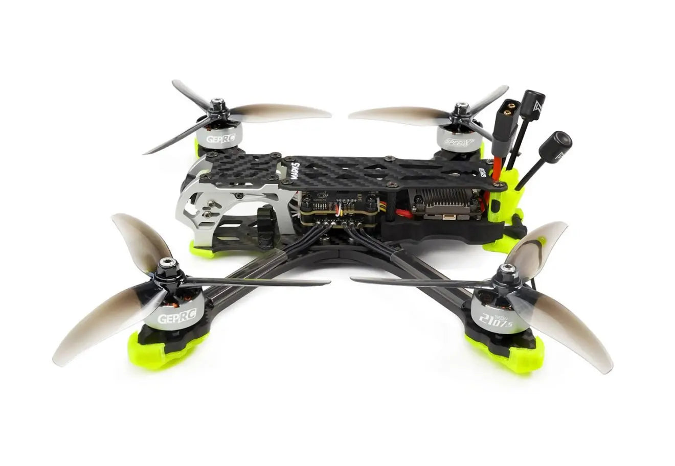 MARK5 HD AVATAR Freestyle FPV Drone, the new GEMFAN Freestyle 4S propellers provide delicate and silky smooth