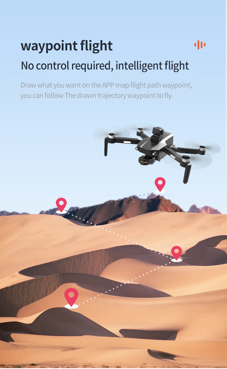 M218 Drone, waypoint flight No control required, intelligent flight . you can follow the drawn trajectorywaypoint