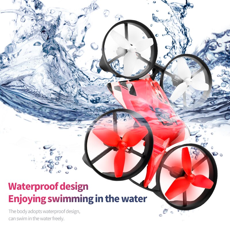 the body adopts waterproof design; can swim in the water freely: