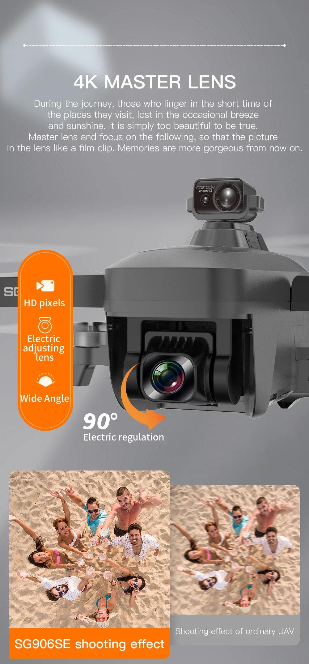 ZLL SG906 MINI SE Drone 4K HD Professional HD Camera 5G WiFi GPS With Brushless Motor 360° Obstacle Avoidance Quadcopter RC Dron 26 ZLL SG906 MINI SE Drone, ZLL SG906 MINI SE Dr