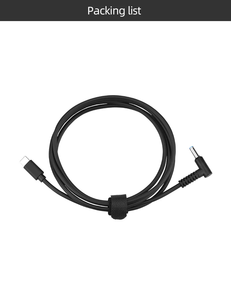 Power Cable for DJI FPV Goggles 2, built-in copper wire core, low resistance, low heat generation, fast conduction and stable