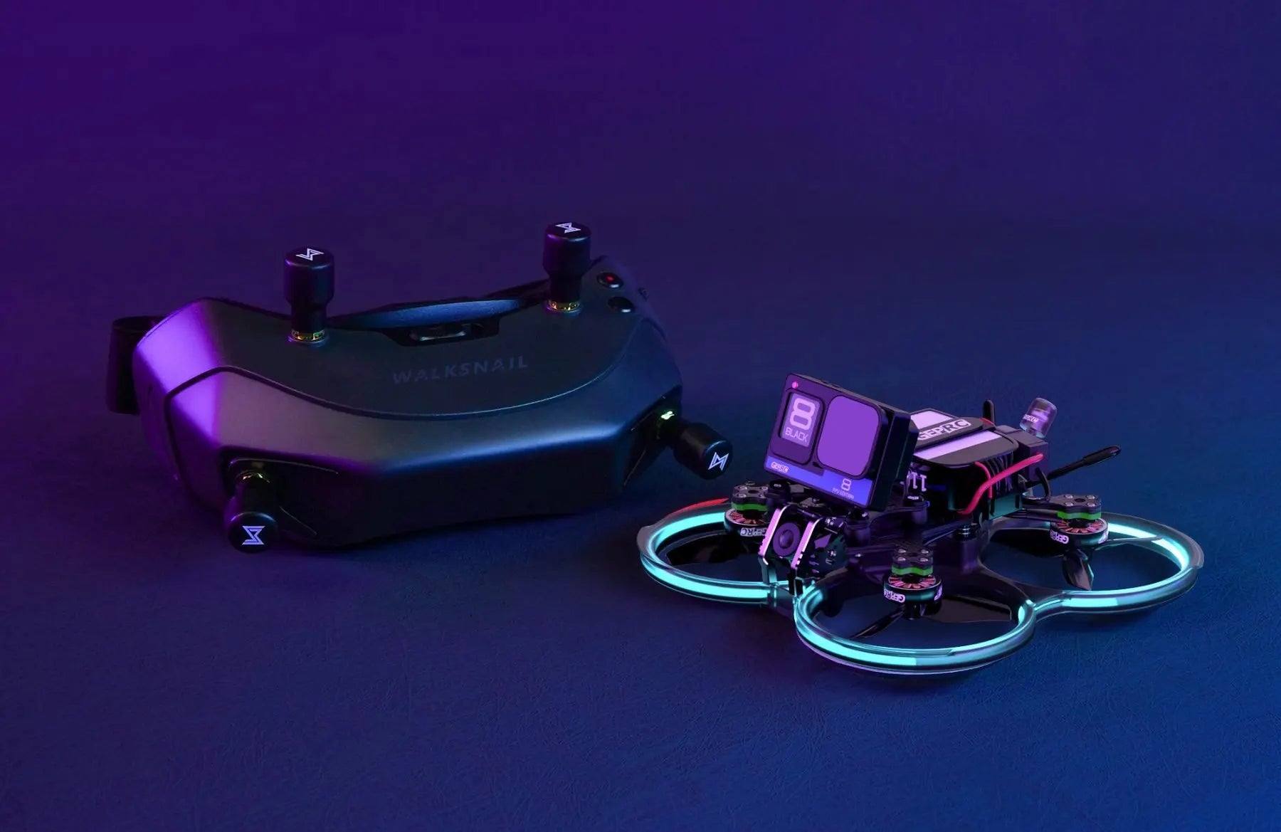 GEPRC Cinebot30 HD - Runcam Link Wasp 4S FPV Drone ELRS 2.4G TBS Nano RX COB Lamp with HD Vista micro System for high tech FPV 7 GEPRC Cinebot30 HD - Runcam Link Wasp 4S FPV, GEPRC Cinebot30 HD, 7075 aircraft-grade aluminum alloy bracket for FPV camera escort .