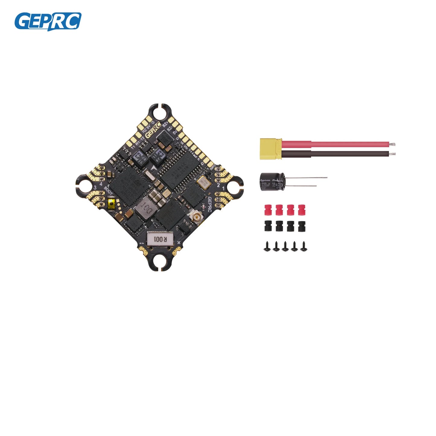 GEPRC TAKER F411 8Bit 12A AIO - 42688-P Gyro for Buzzer and LED Light Function DIY RC FPV Quadcopter Replacement Accessories Parts
