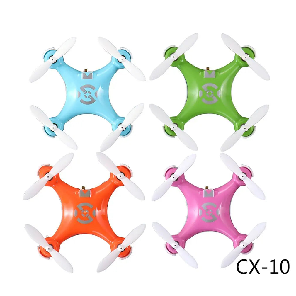 CX-10 Mini Drone - 2.4G 4CH 6 Axis Pocket Drone RC Quadcopter With LED Light Toys For Kids Children Toy Drone 17 CX-10 Mini Drone, 3.up/down/left/right/side flight/hover