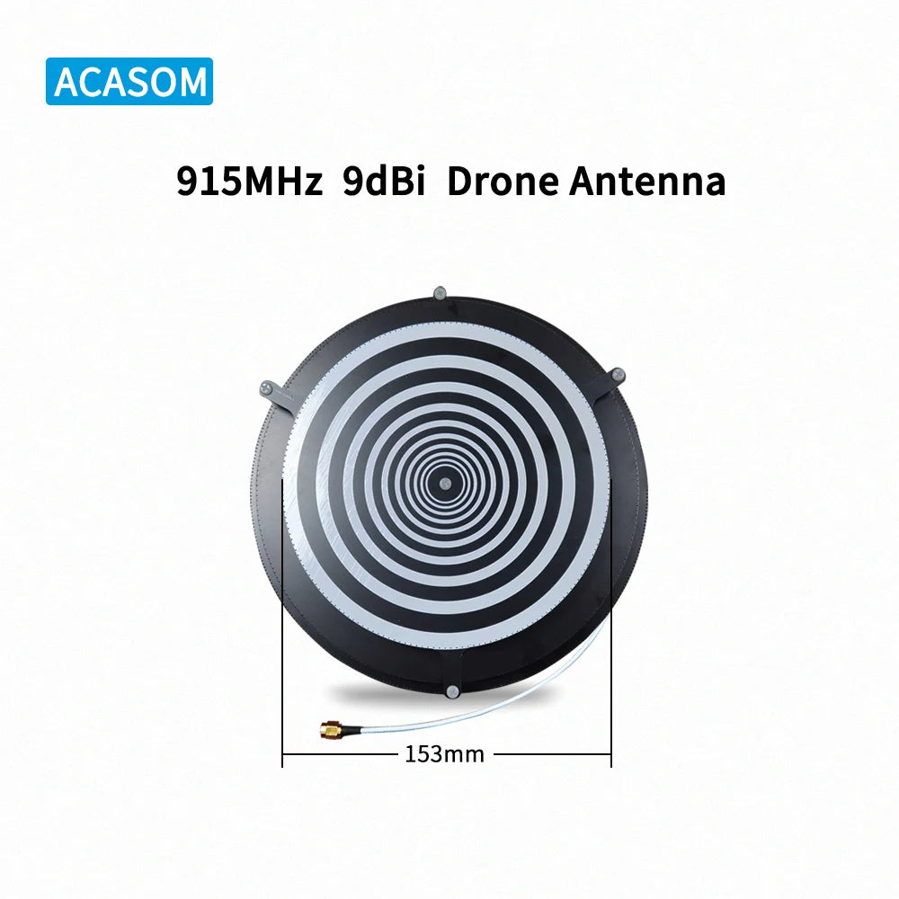 900MHz 915MHz 50W High Gain Antenna SMA Male Antenna Drone Direction Antenna 18 ACASOM 915MHz 9dBi Drone Antenna 153