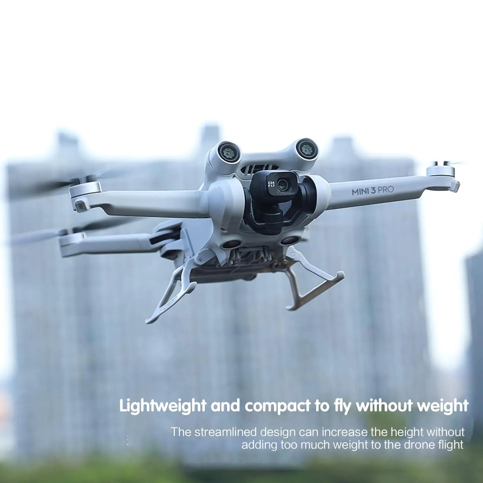 3 PRO Lightweight and compact to without weight The streamlined design can increase the height without adding