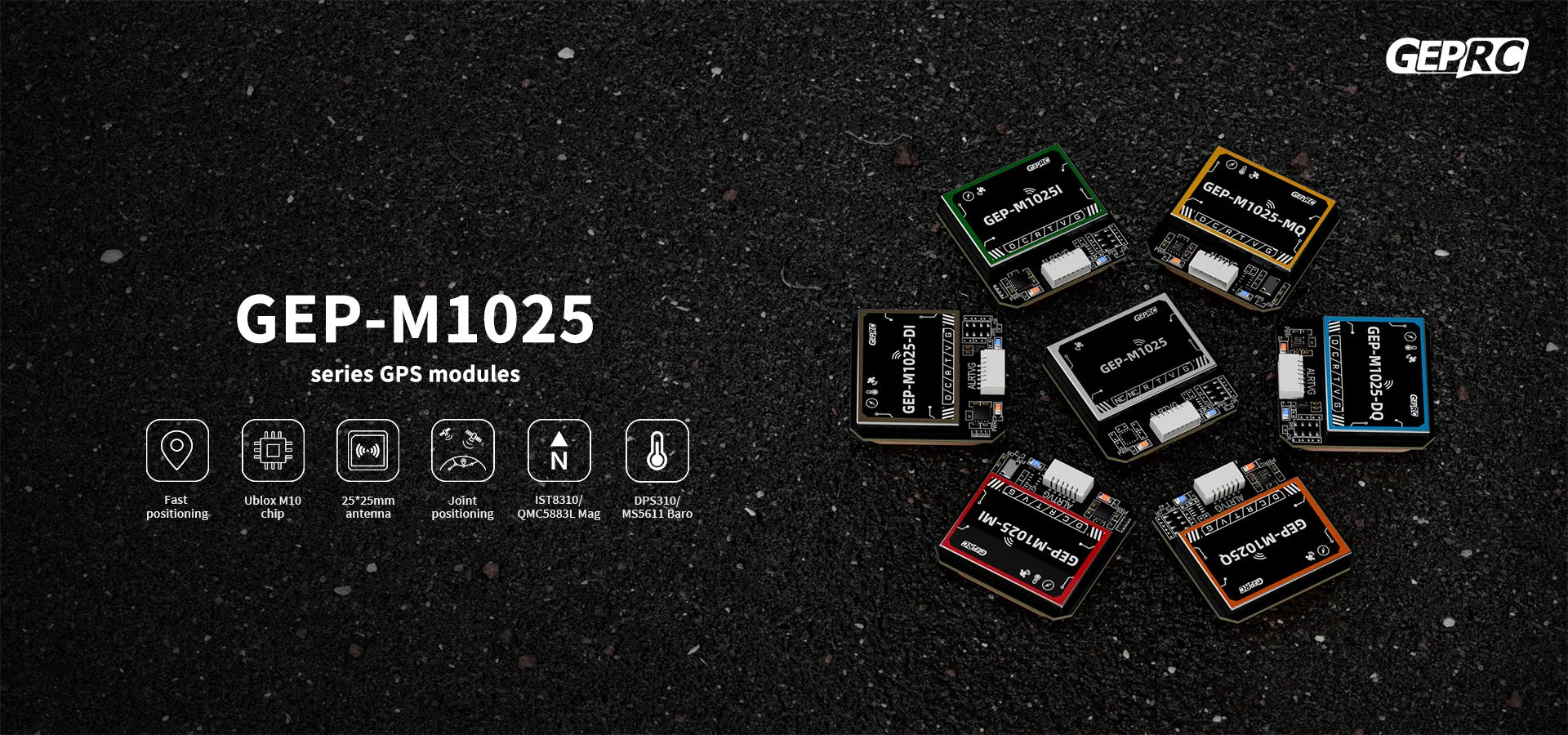 GEPRC GEP-M1025 Series - GPS, GEPRC 039 GEP-M1025 1 8 series GPS modules 3