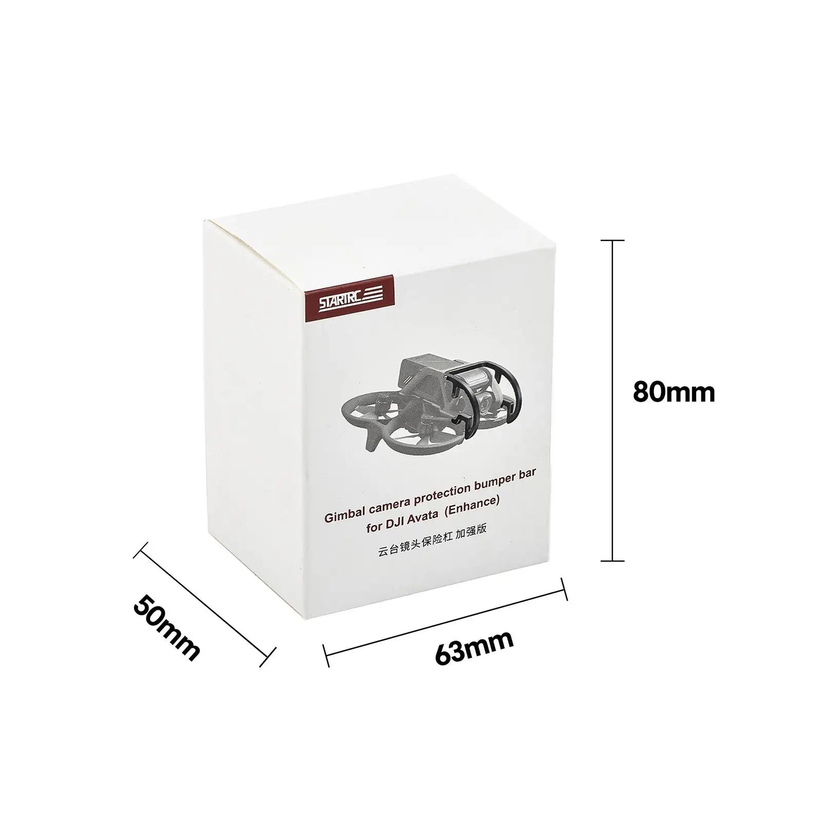 DJI Avata Lens Protection - Gimbal Camera, DJI Avata Lens Protection, 8Omm for DJI SVARIRC bar bumper _ protection (Enhance