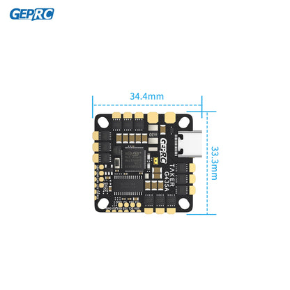 GEPRC GEP-TAKER G4 35A AIO G473 Main Control 170MHz 2~4S Transmitter Flight Control System RC FPV Racing Drone