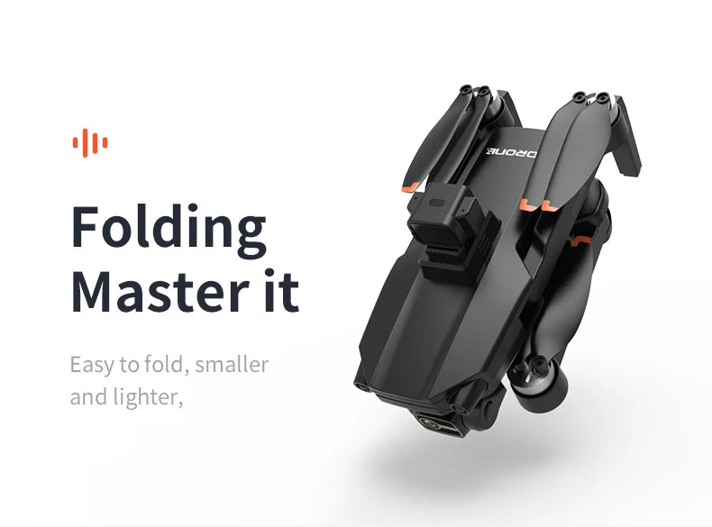 M218 Drone, JUOCO Folding Master it to fold, smaller and lighter;