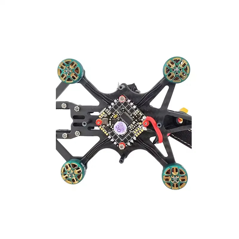 Aocoda-RC 2.5 inch FPV drone specifications include Aocoda F411AlO/F405AIO/F722AlO, 1404 4500KV motor, and Panda 600MW 5.8G image transmission.