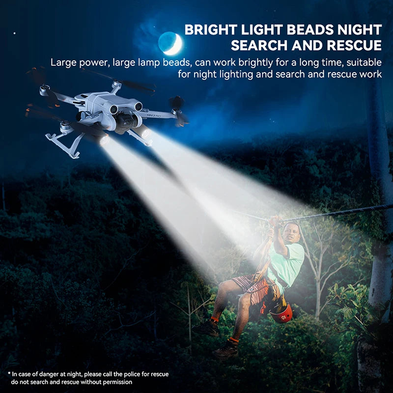 Night Light For Dji, BRIGHT LIGHT BEADS NIGHT SEARCH AND RESCUE Large power,