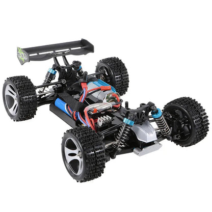WLtoys A959-B 1:18 Rc Car 4WD 70km/h 2.4G RTR Buggy, 540 Brushed Motor, 7.4V 1500mAh, 100m+ Range