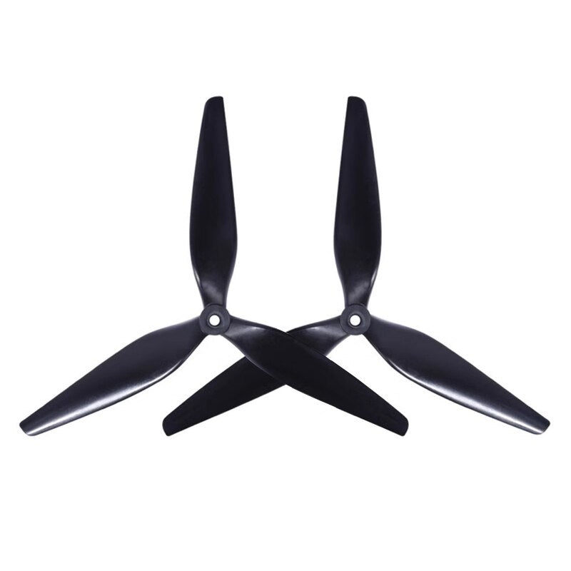 1/2Pairs HQPROP 8X4.5X3 Propeller - 8045 3-Blade CW/CCW Nylon Props For RC FPV Multirotor Drone Quadcopter Airplane Cinelifter