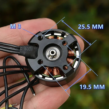 ZD2808-V1.9 2808 700KV High Efficiency Flat Disk Brushless Motor for DIY Multirotor Aircraft UAV Model