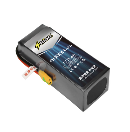 ShiAnMx 6S/12S/14S 40000mAh 10C 350Wh/kg 고밀도 고체상태 리튬 배터리 - 대형 드론용