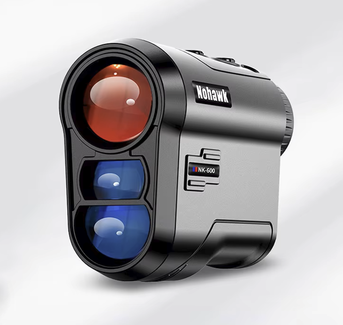 Nohawk Golf Laser Rangefinder 600M/1000M, USB Rechargeable 905nm, 6.5x24mm, Slope Mode, CE/FCC/RoHS, Camouflage/Black