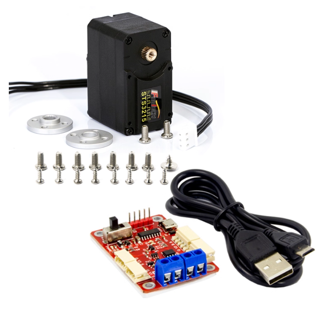 Feetech STS3215 C046 Servo 7.4V 14.4KG 1:147 Dişli Oranı