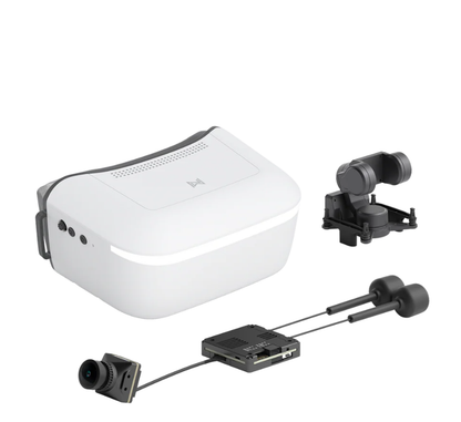 Walksnail Avatar HD Goggles L – Óculos FPV HD com Seguimento de Cabeça, 4,5" 1080p/60, Entrada 2–6S, 75° FOV