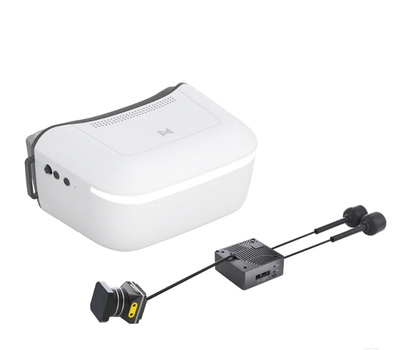 Walksnail Avatar HD Goggles L – Óculos FPV HD com Seguimento de Cabeça, 4,5" 1080p/60, Entrada 2–6S, 75° FOV