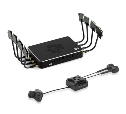 تکرارکننده انتقال ویدیوی Walksnail Avatar Repeater HD FPV، آنتن‌های LHCP 5.2G/5.8G، ولتاژ ۹-۲۶ ولت، کیفیت ۱۰۸۰p/۱۰۰fps