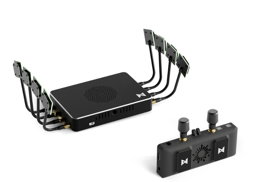 تکرارکننده انتقال ویدیوی Walksnail Avatar Repeater HD FPV، آنتن‌های LHCP 5.2G/5.8G، ولتاژ ۹-۲۶ ولت، کیفیت ۱۰۸۰p/۱۰۰fps