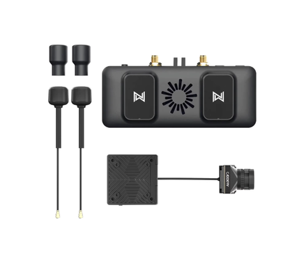 Walksnail Avatar FPV VRX with Avatar HD Pro Kit (Single) – 1080p60 HDMI Out, 5.8GHz, 4-antenna 4km, 2S-6S, Canvas OSD