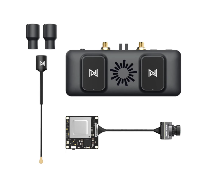 Walksnail Avatar FPV VRX with Avatar HD Pro Kit (Single) – 1080p60 HDMI Out, 5.8GHz, 4-antenna 4km, 2S-6S, Canvas OSD