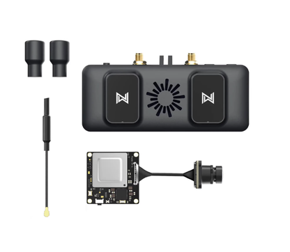 Walksnail Avatar FPV VRX with Avatar HD Pro Kit (Single) – 1080p60 HDMI Out, 5.8GHz, 4-antenna 4km, 2S-6S, Canvas OSD