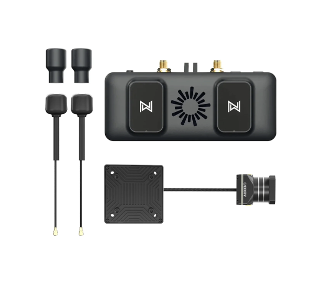 Walksnail Avatar FPV VRX with Avatar HD Pro Kit (Single) – 1080p60 HDMI Out, 5.8GHz, 4-antenna 4km, 2S-6S, Canvas OSD