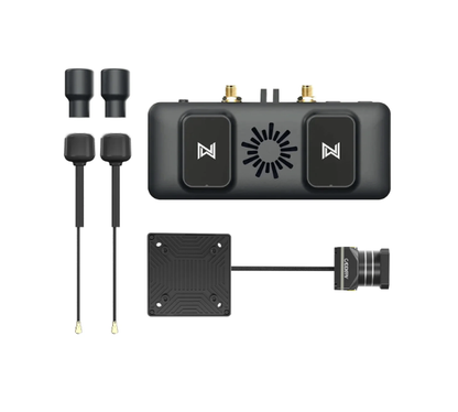 Walksnail Avatar FPV VRX with Avatar HD Pro Kit (Single) – 1080p60 HDMI Out, 5.8GHz, 4-antenna 4km, 2S-6S, Canvas OSD