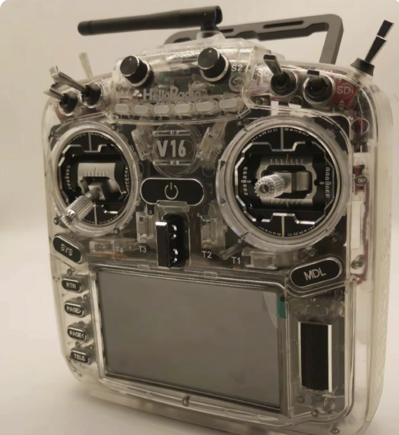 HelloRadioSky V16Max V16 Pro V16R CNCR9 EdgeTX Verici Uzaktan Kumanda ELRS / 4IN1 2.4GHz FPV Drone Uçak Helikopter için