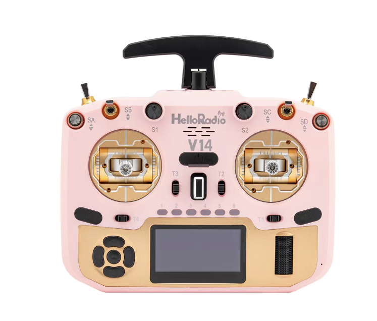HelloRadioSky V14 MAX/MAX R9 1000мВт ELRS/4IN1 EdgeTX передатчик, пульт дистанционного управления, металлический джойстик RDC9 CNC