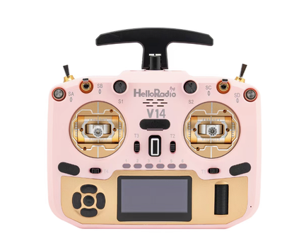 HelloRadioSky V14 MAX/MAX R9 1000мВт ELRS/4IN1 EdgeTX передатчик, пульт дистанционного управления, металлический джойстик RDC9 CNC