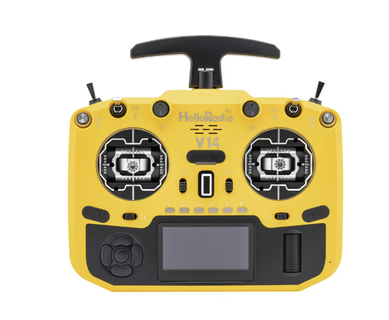 HelloRadioSky V14 MAX/MAX R9 1000мВт ELRS/4IN1 EdgeTX передатчик, пульт дистанционного управления, металлический джойстик RDC9 CNC