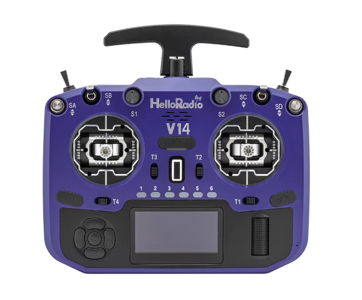 HelloRadioSky V14 MAX/MAX R9 1000мВт ELRS/4IN1 EdgeTX передатчик, пульт дистанционного управления, металлический джойстик RDC9 CNC