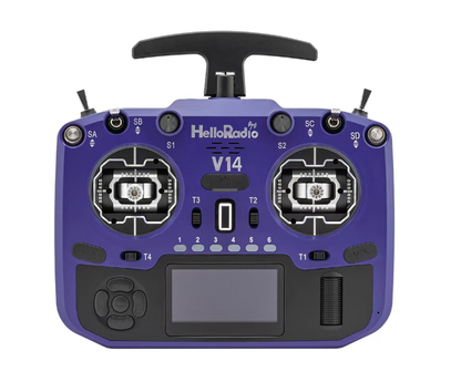 HelloRadioSky V14 MAX/MAX R9 1000мВт ELRS/4IN1 EdgeTX передатчик, пульт дистанционного управления, металлический джойстик RDC9 CNC