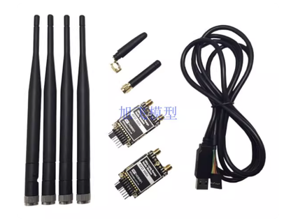 3DR RFDesign RFD 868x Modem Radio a Lunga Distanza Bundle 868MHz 1W Telemetria Coppia Abbinata per UAV Drone MAVLink SiK