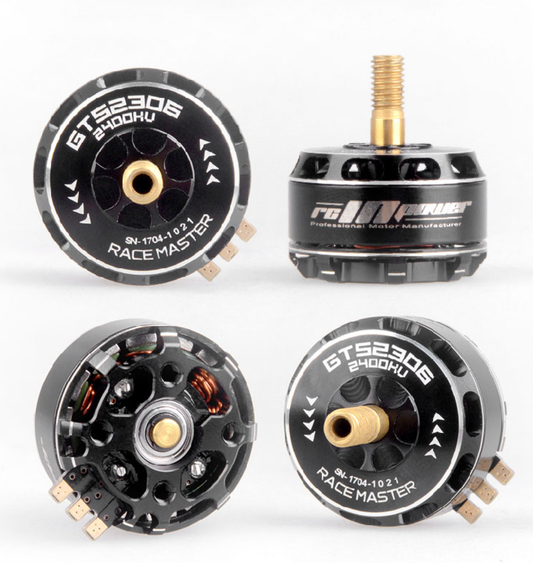 RCINPOWER GTS 2306 ブラシレスFPVモーター 2400KV 2750KV 3-5S レーシングエディション 5インチドローン用