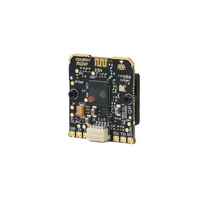 FLYSKY PR02 2.4GHz ELRS True Diversity Receiver 16CH Dual T Antenna 250mW Telemetry TCXO for FPV Drone