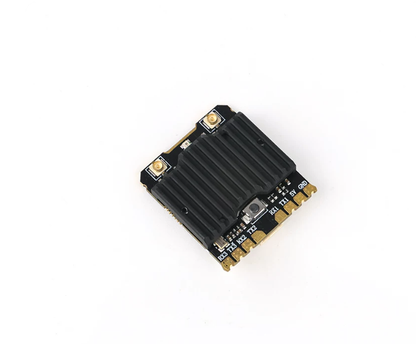 FLYSKY PR02 2.4GHz ELRS True Diversity Receiver 16CH Dual T Antenna 250mW Telemetry TCXO for FPV Drone