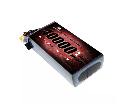 ZYE 6S 7S 8S 12S 14S 18S 24S 40000mAh 10C Solid State LiPo Battery