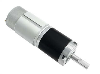 36GP-555 planetary DC gear motor on a white background