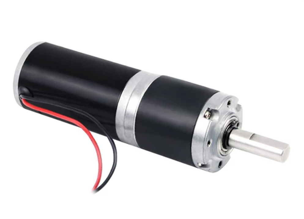 32GP-31ZY planetary DC gear motor on a white background
